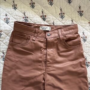 Women’s Abercrombie Faux Leather Pants